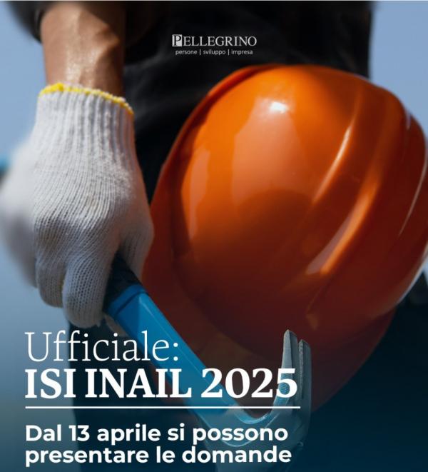 ISI INAIL 2025, dal 13 aprile apre il portale